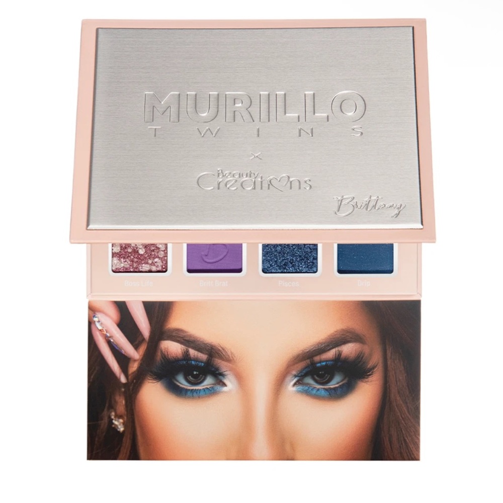 Beauty Creations Murillo Twins Vibrant Eyeshadow Palette NIB
